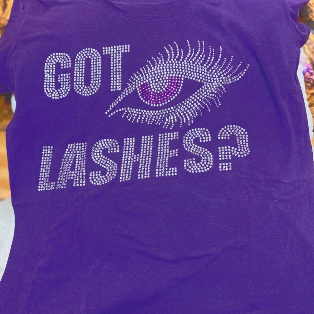 Purple "GotLashes" Tshirt